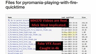 MH370 Videos Are Real - VFX Planted 100% Proof, Mick West Implicated