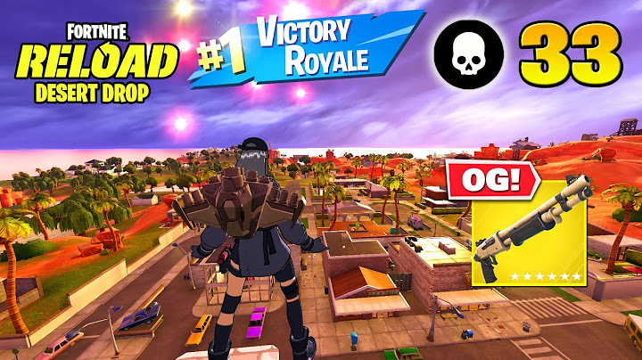 Fortnite Reload "Desert Drop" | High Kill Solo Gameplay Wins (Keyboard & Mouse)