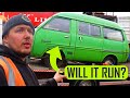 Will this old abandoned toyota liteace start and drive
