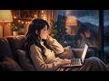 ☔ Rainy Night Lofi Girl – Relaxing Beats for Sleep Therapy, Anxiety Relief & Study Focus 🌙🎶