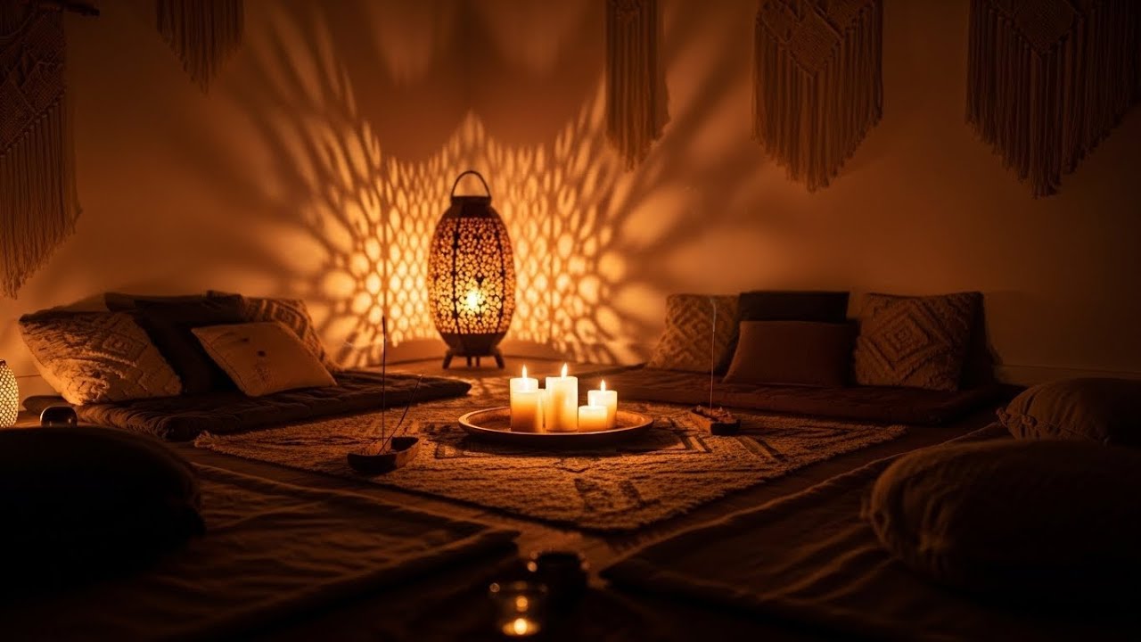 Healing Music to Release Stress, Fear & Overthinking | meditation room