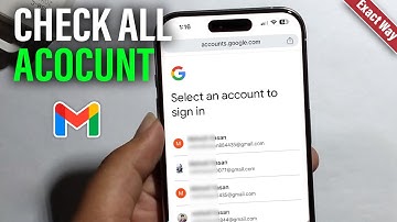 How To Find All Gmail Accounts Created With Your Phone Number (Android & iOS)