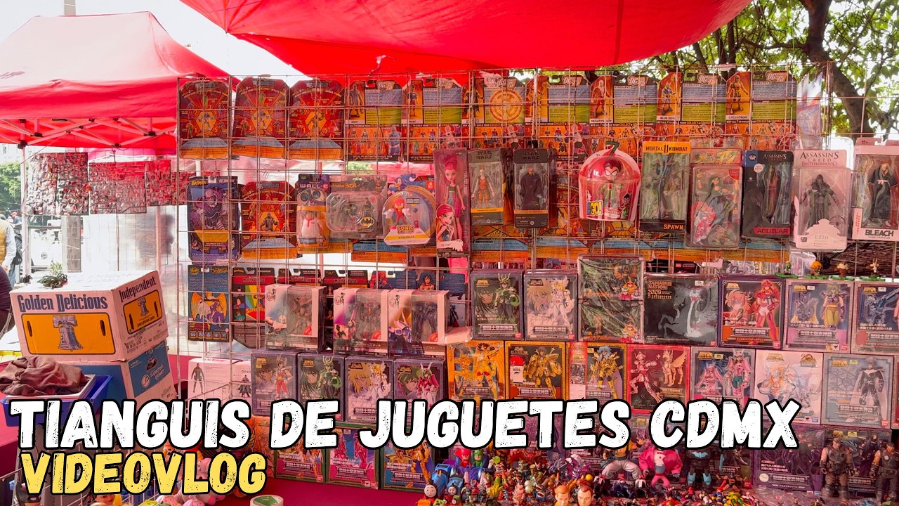 Visitamos EL TIANGUIS DE JUGUETES MAS GRANDE DE MEXICO ROCK SHOW EN CDMX
