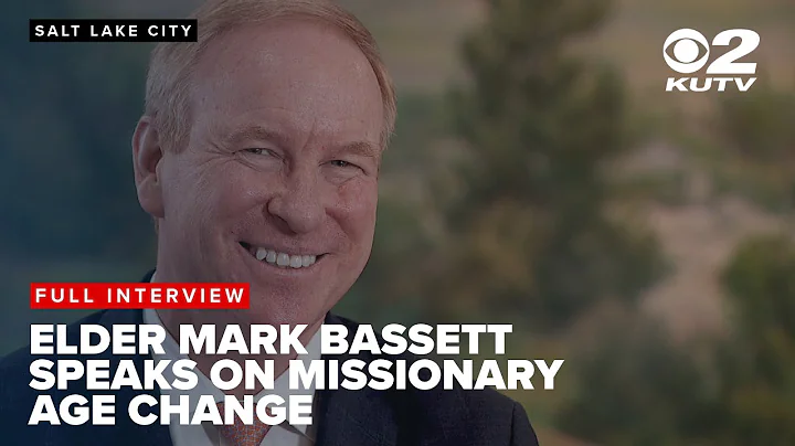 FULL INTERVIEW: Elder Mark Bassett speaks on reduced minimum age for sister missionaries to serve