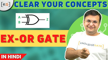 Part-1.4 Exor gate in hindi truth table logic gate 3 input logic nand boolean