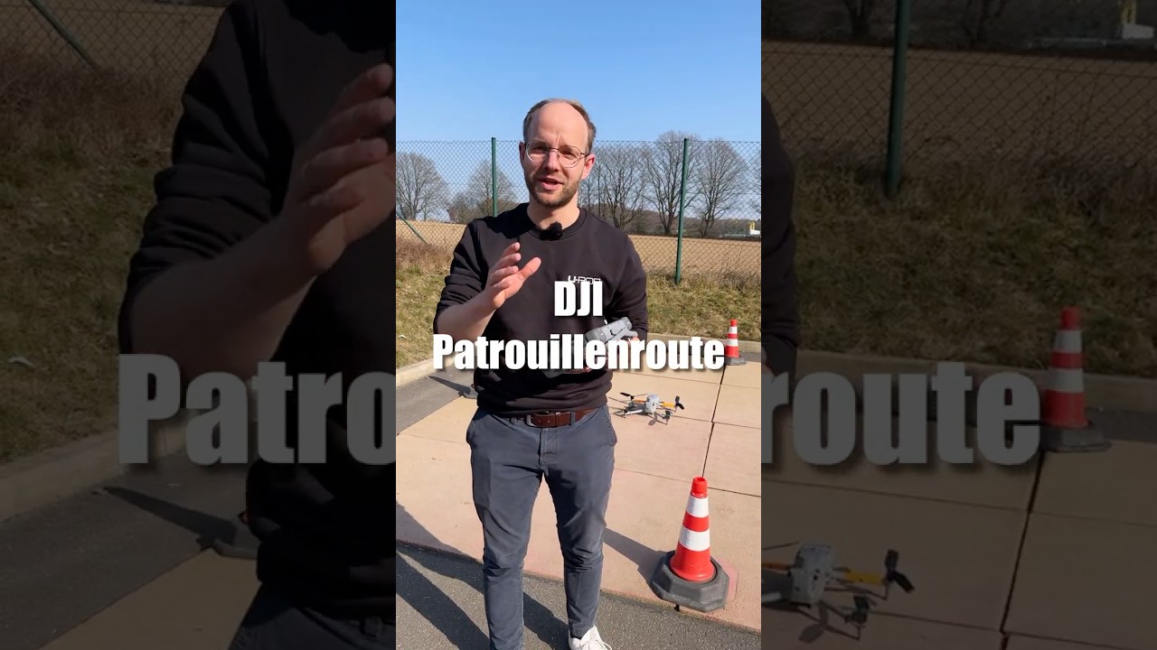 Patrouillenroute – neue DJI Funktion! #matrice #dji #drohne