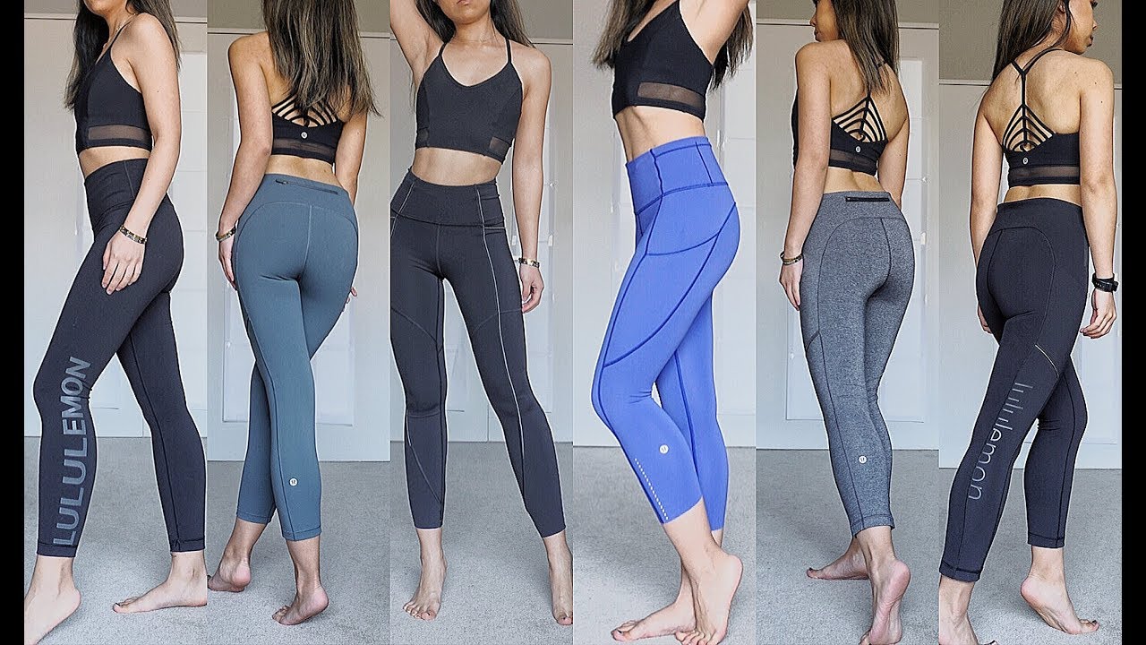 Here's a new Lululemon leggings try-on haul! 