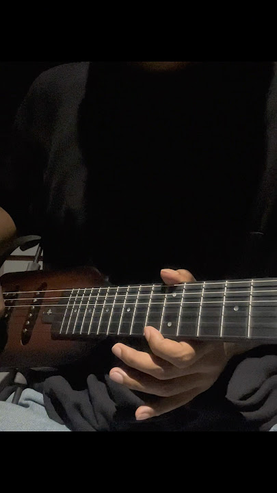 Wish you were sober - Conan Gray ( Electric Guitar Cover )