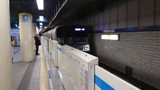 横浜市営地下鉄3000R形3441F 普通あざみ野行き 新横浜駅到着