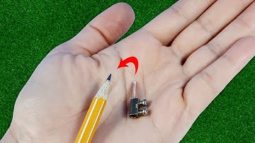 How To Make Simple Pencil Welding Machine At Home With Blade/ A Unique Invention!