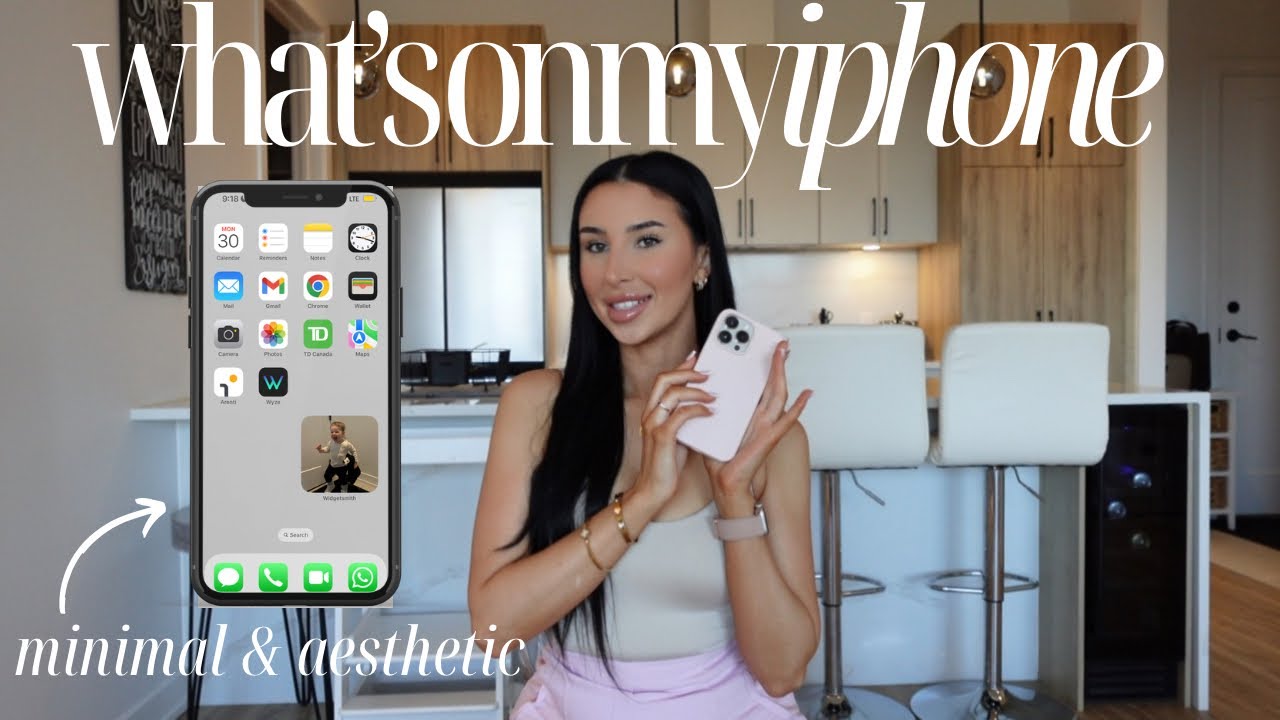 what’s on my iphone: how to get organized *productive, minimal* | itsactuallyak