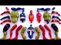Spiderman, hulk, venom, captain America, ironman, toys superhero marvel's