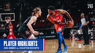 Joel Embiid | HIGHLIGHTS @ Houston Rockets (05.05.21) | presented by IBX