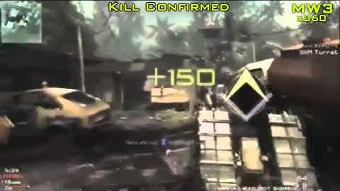 MW3 Game Clip #3 UMP45 Kill Confirmed