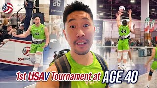 First USAV Tournament At 40 Years Old! (USAV 2025 Vlog Part 1 of 2)