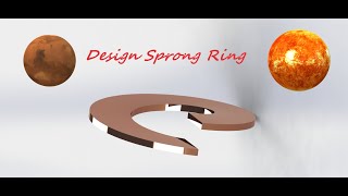 Mechanism for designing a spring ring using the Helix instruction screenshot 5