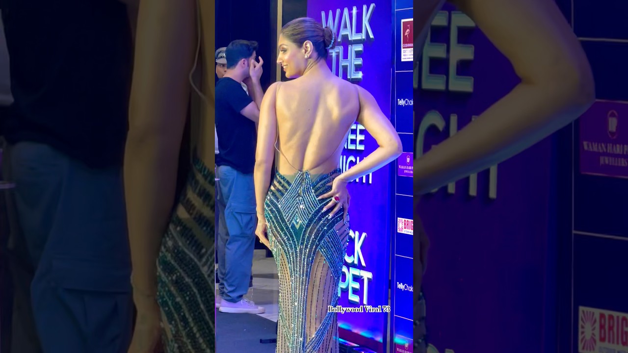 Looking Gorgeous #akankshapuri At Telly Award 😊❤️ #trendingshorts #ytshorts #shorts