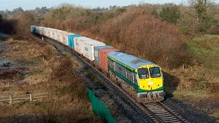 226 on Ballina-North Wall IWT liner seen near Clonnydonin, Co, Offaly on 17-Dec-16