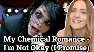 Basic White Girl Reacts To My Chemical Romance - I'm Not Okay (I Promise)