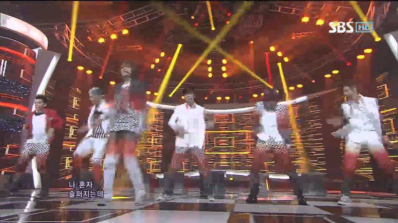 TEEN TOP [To You] @SBS Inkigayo Популярная песня 20120701