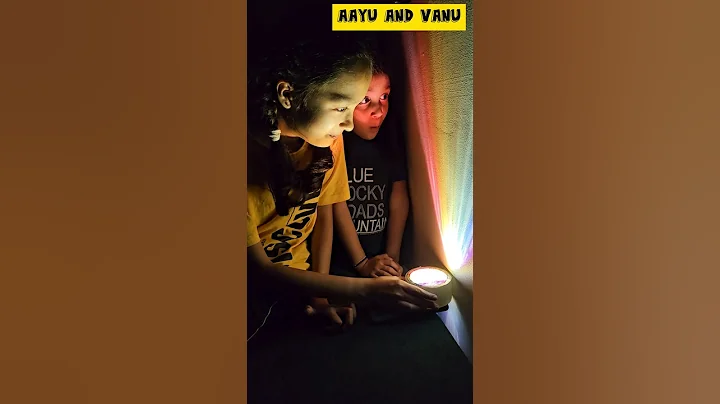 Mini Vlog 537 - Aayu Vanu Ki RAINBOW LIGHT 🌈 🤩 #aayuandvanu #shorts #youtubeshorts #trending #viral