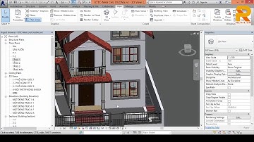 REVIT CƠ BẢN CHO NGƯỜI MỚI HỌC Bài 16  Thiết Lập Vật liệu 3D & Render online