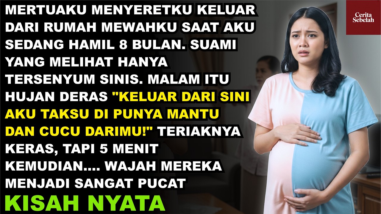 DIUSIR MERTUA SAAT HAMIL 8 BULAN, SUAMI HANYA DIAM… 10 MENIT KEMUDIAN MEREKA TERDIAM!