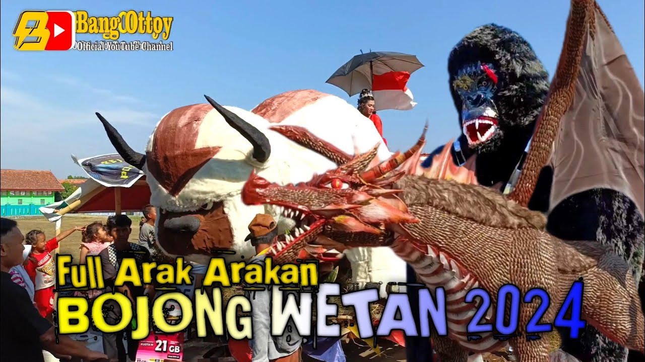 full arak arakan Desa BOJONG WETAN 2024 Jamblang Cirebon