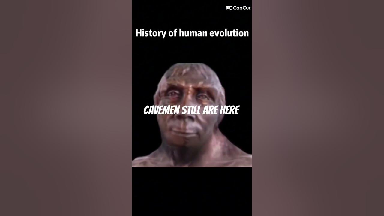 what is the human evolution today cavemen - YouTube