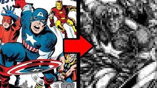 Redrawing CLASSIC COMIC COVERS | AVENGERS #4