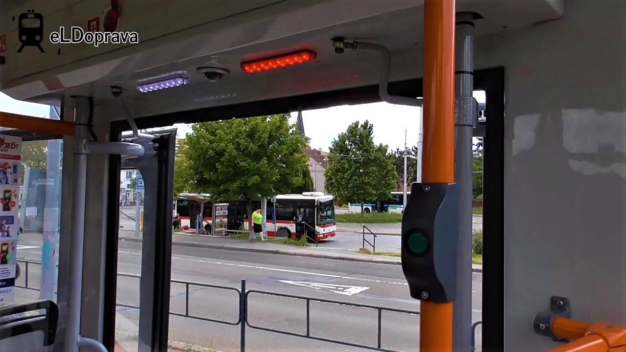 ČKD DS T6A5 - trio 1217+1218+1207 | 1: Bystrc, Ečerova - Hlavní nádraží | DPMB | Brno