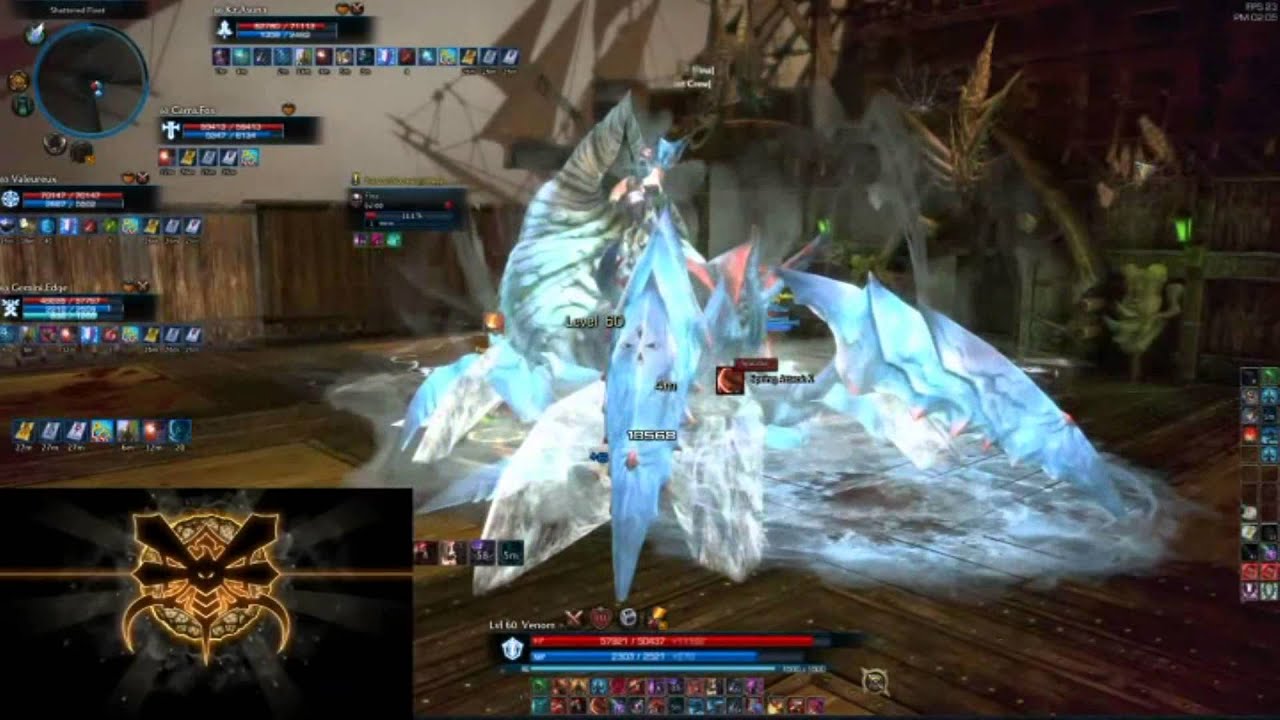 Sinister Swarm [TERA] Shattered Fleet 5 Man Dungeon Guide