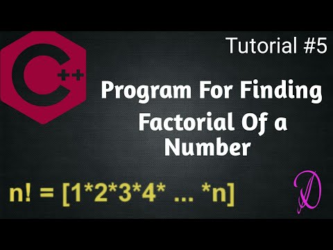 Program for finding factorial of number in c++ Urdu/Hindi. | Programming With Danish