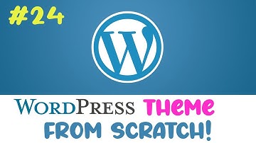 #24 Wordpress theme from scratch | Custom widget details | Quick programming beginner tutorial