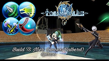 Build T5 Nier Lancer(Halberd) lvl.250 - Toram Online