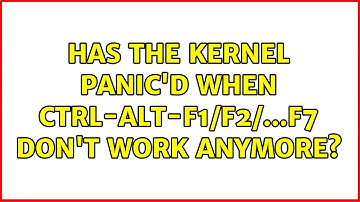 Ubuntu: Has the kernel panic