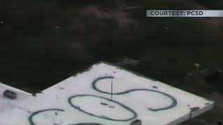 SOS: Couple rescued after being stranded for a week without food or water