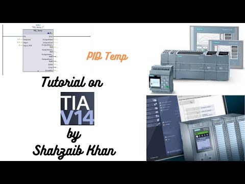 Siemens TIA Portal - PLC - Tutorial 41 - PID Temp Per Analog