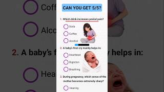Which drink increase period pain? #quiz #medicalquiz #medicalknowledge #medicalfacts