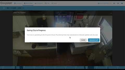 Envysion Create and Share Clip Demo