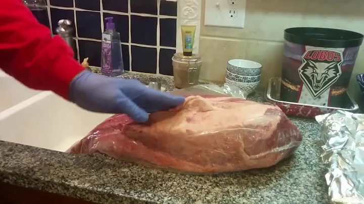 Brisket Trim Part 1 Prep a brisket for the smoker