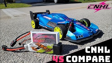 Arrma Limitless | 4s CNHL Battery Comparison