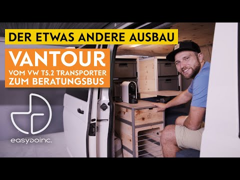 Der etwas andere Ausbau | Vantour vom VW T5.2 Transporter zum Beratungsbus