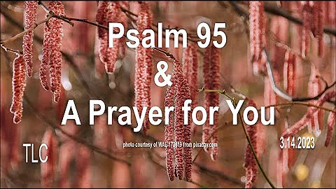 TLC | PSALM 95 & A PRAYER OVER YOU | 3 14 2023