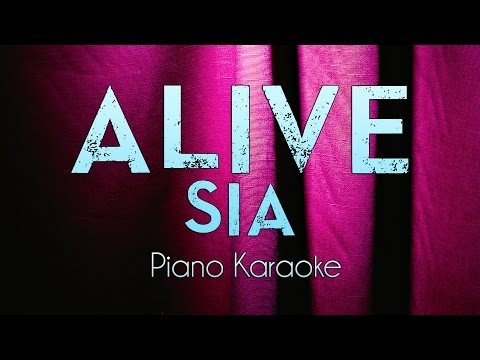 alive---sia-|-higher-key-piano-karaoke-instrumental-lyrics-cover-sing-along