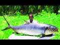 BANANA LEAF FISH POLLICHATHU | Kerala Style Meen Pollichathu Village Traditional Recipe  KARUPPASAMI