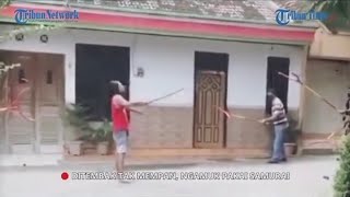 DETIK DETIK ORANG DI TEMBAK POLISI MALAH PELURUNYA TIDAK MAMPAN