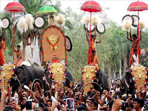 Kerala Festival Thrissur Pooram Song   Kaanthaa njanum varaam Lyrics  Meaning