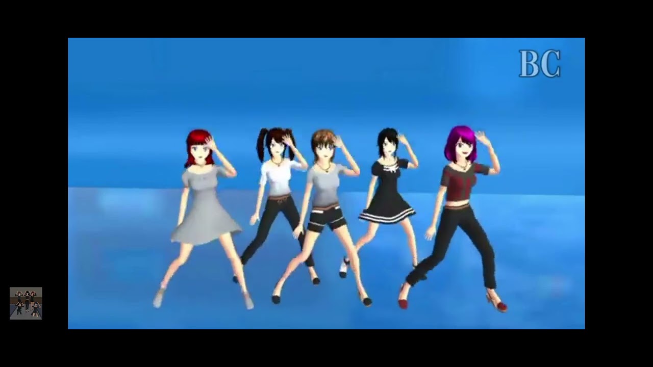 Sakura School Simulator (HIGH FIVE) 'ITZY' Swipe M/V