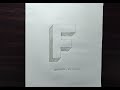 Desenhando letras em 3D - F - Drawing 3D letters - F - Dibujar letras en 3D- F